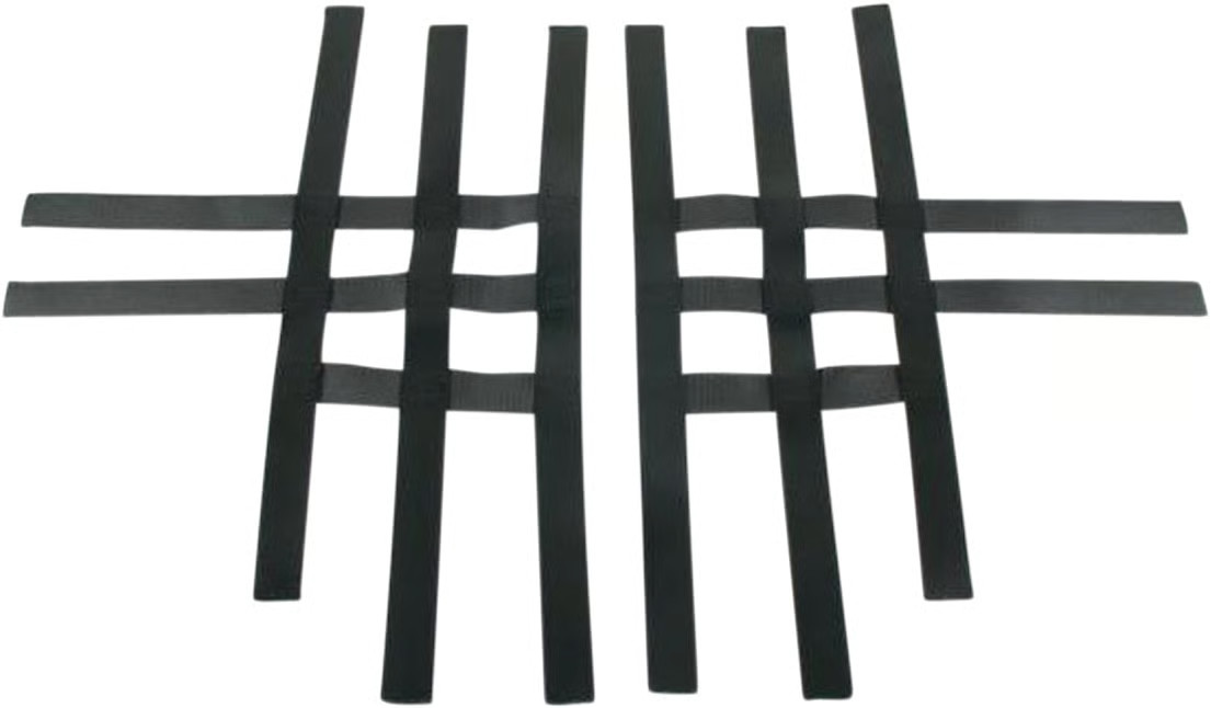 Motorsport Products Replacement EZ-FIT Nerf Bar Nets - Black ATV/UTV 81-0102
