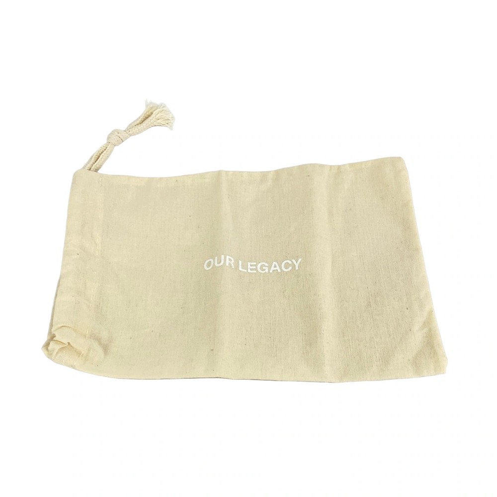 OUR LEGACY - Silver Black Hardware Leather Accessory