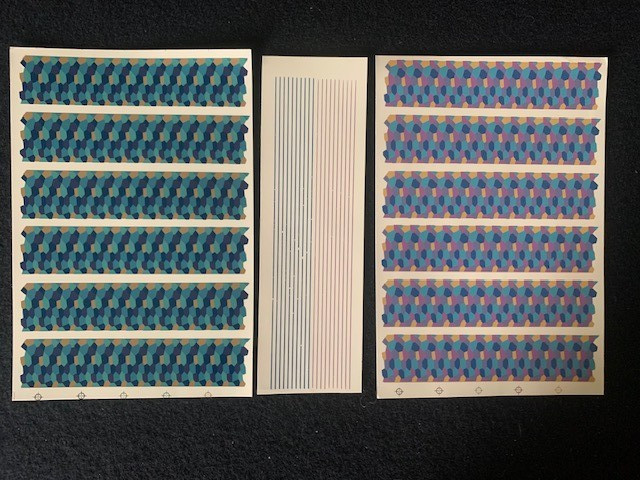 1/48 FOWLER AVIATION LOZENGE DECALS  TOP AND BOTTOM SHEETS