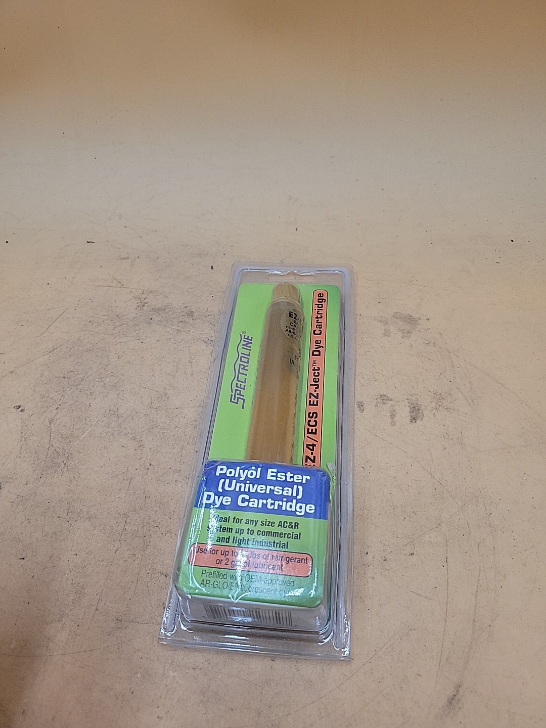 SPECTROLINE EZ-4/ECS EZ-JECT DYE CAPSULE LEAK DECTCTOR  CARTIDGE 1/2 OUNCE