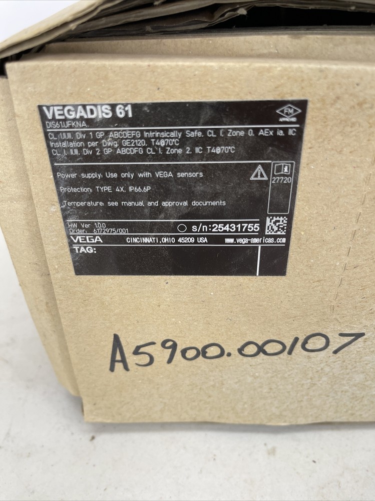 Vegadis 61 DIS61.UFKNA Level sensor.Unused