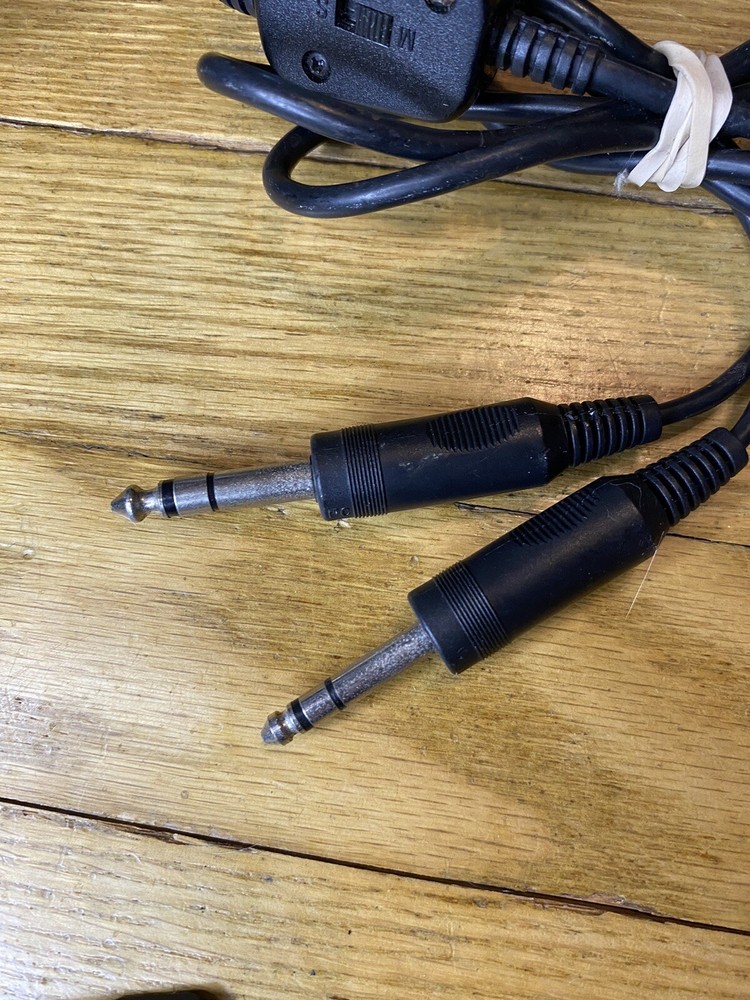 Vintage Flightcom Blackhawk Model 5DX Aviation Headset 1179