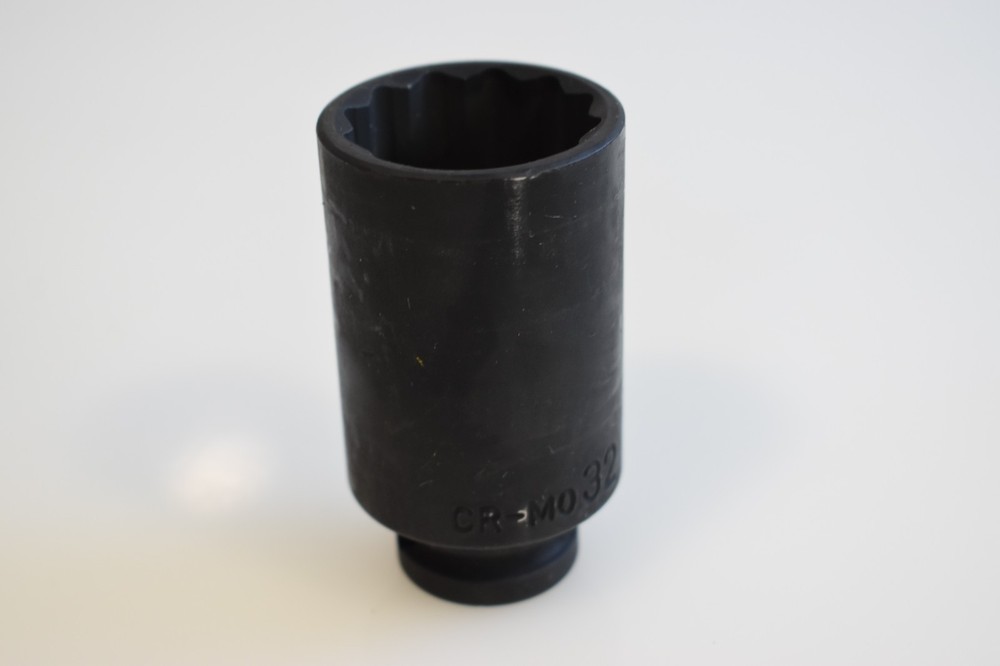 Mac Expert Tools E050028 32mm Metric Deep Impact Socket 1/2" Drive 12 Point