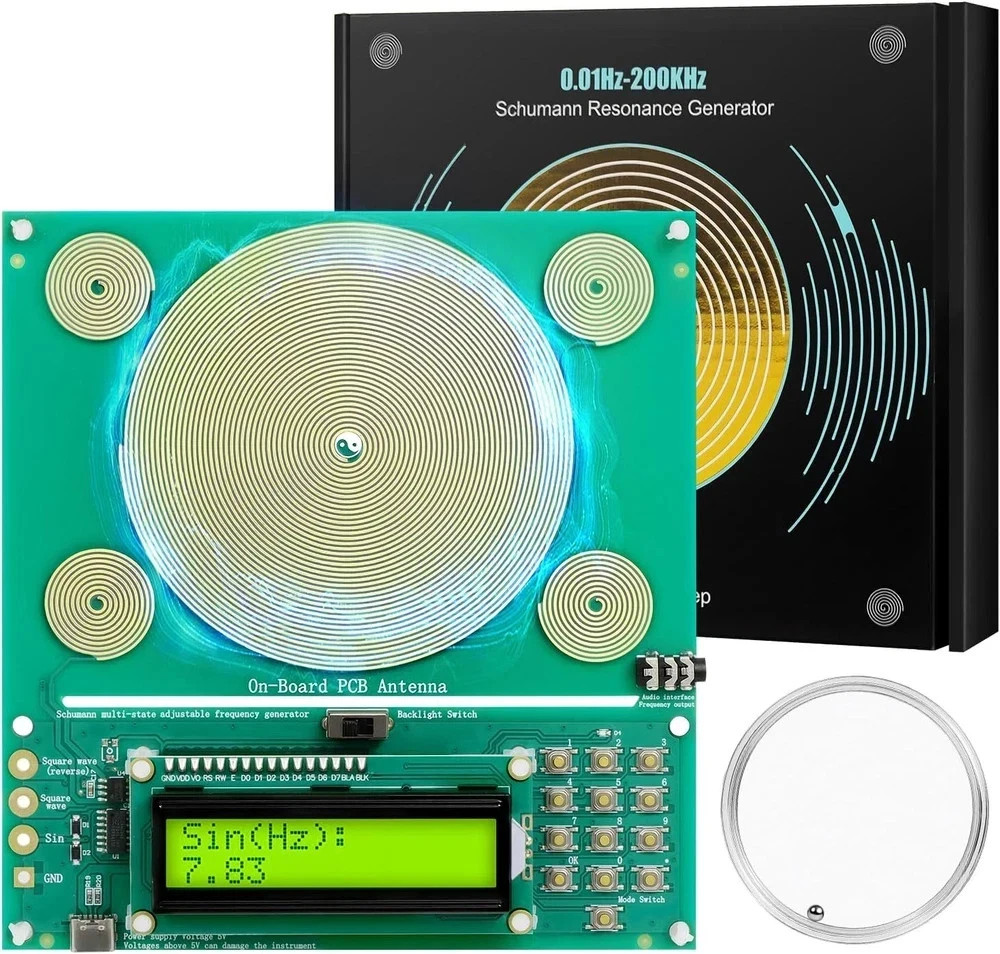 Frequency Generator for Healing | Adjustable Schumann Resonance Generator – 7.83