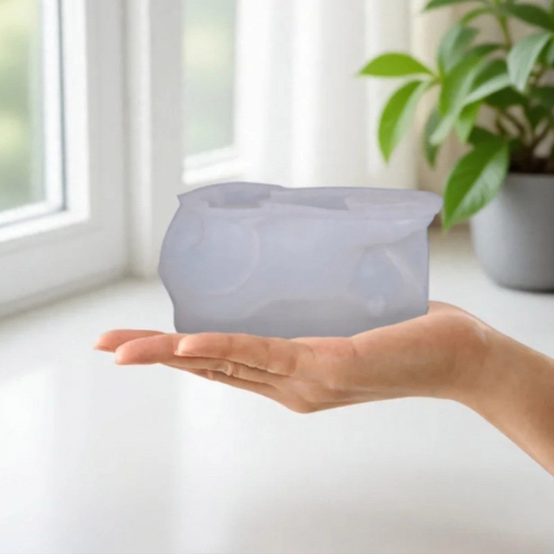 Sturdy Silicone Bear Mold For DIY Planters Making User Friendly Craft