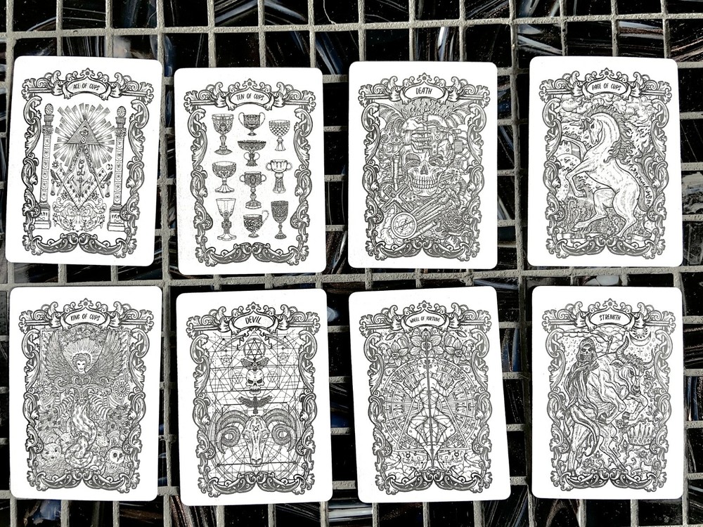 Magic Gate Tarot Deck & Guidebook, full deck, occult imagery, new shrink wrapped