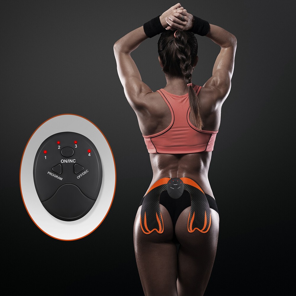 Electric Hip Trainer Butt Muscle Stimulator USB Rechargeable Butt Lifting 6 Mode