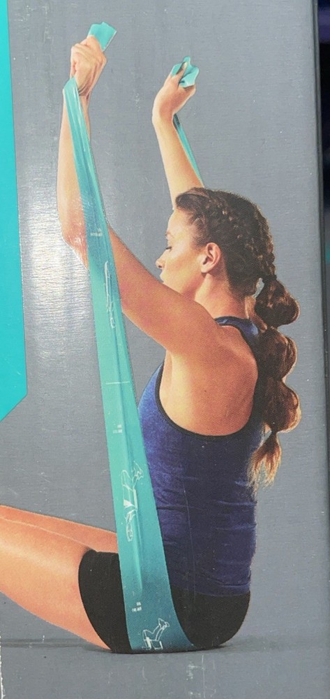 Gaiam Restore Strength & Flexibility Kit 3 Resistance Bands & Exercise 3 Boxes