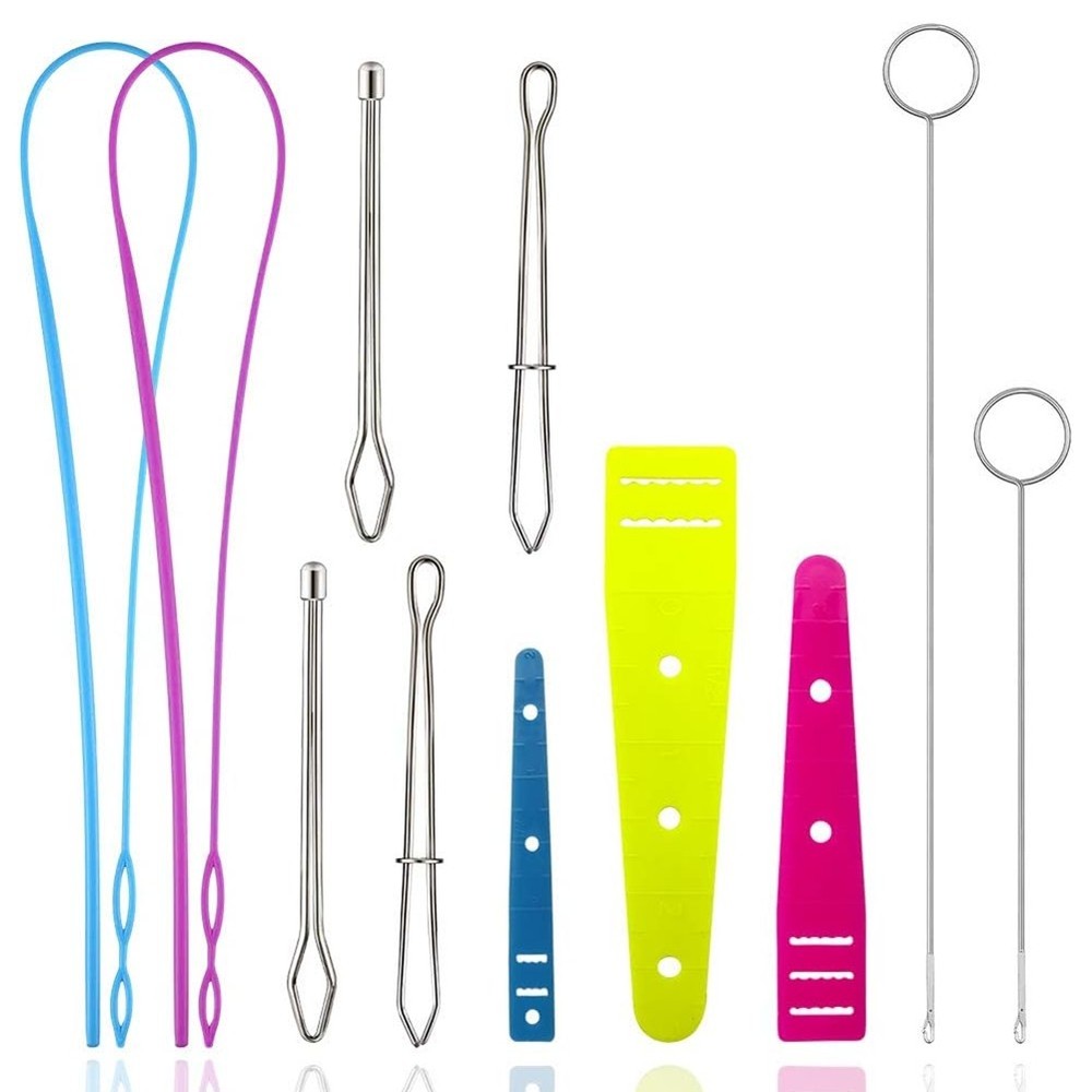 Drawstring Threader Replacement Set Sewing  Turn Fabric Threader Tools for1514