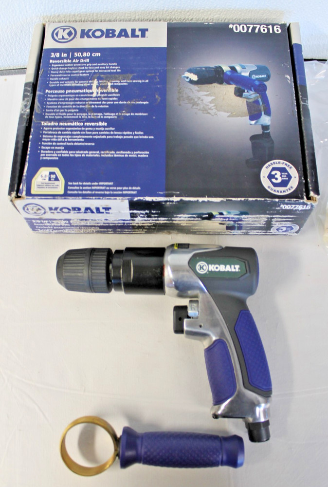 Kobalt Forward/Reverse Rocker Switch Air Drill 0077616