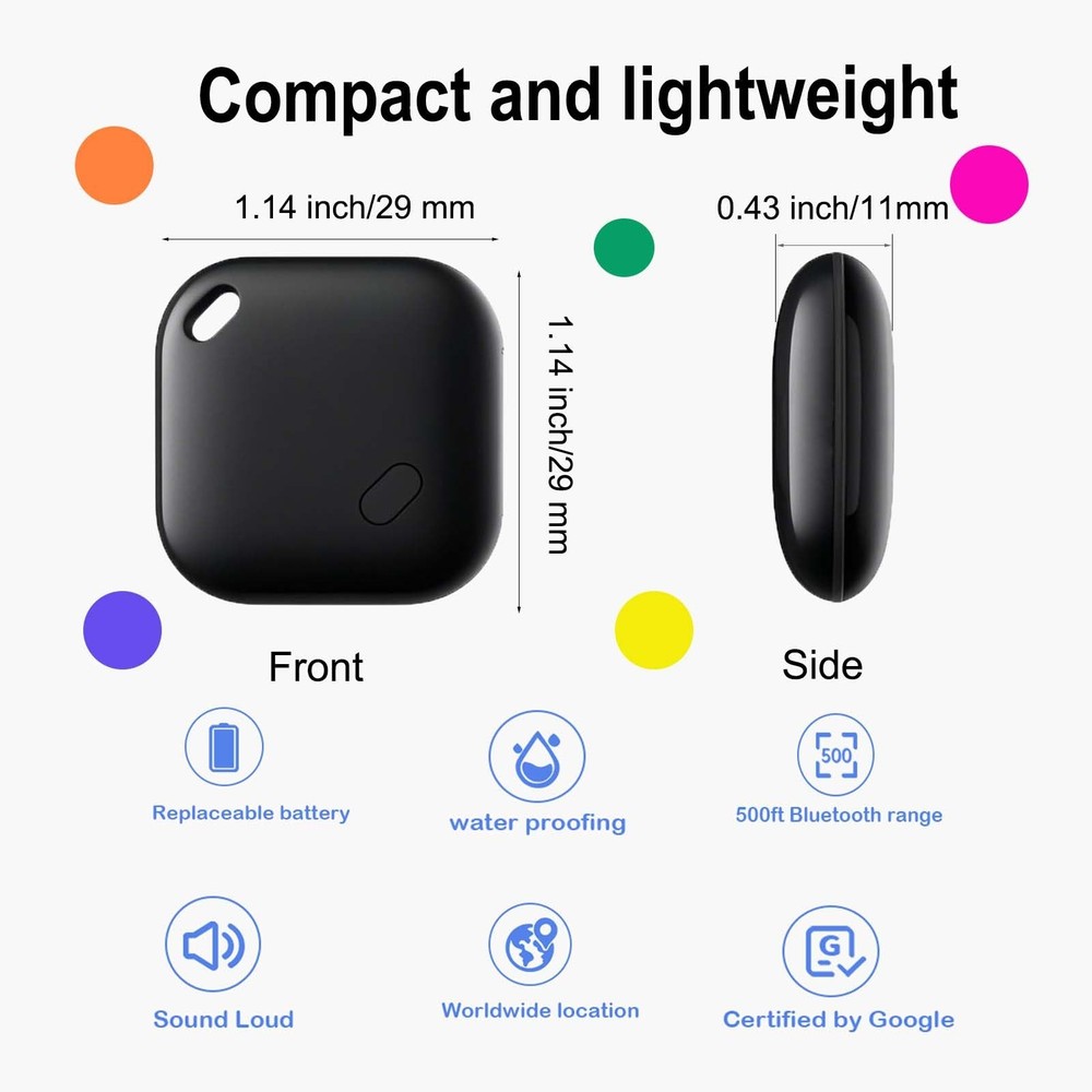 Air Tag for Android 1 Pack,Google Certified Android Tracker Tags,Smart Tags for