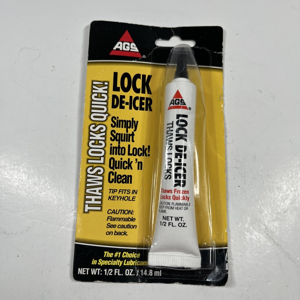 AGS Quick N Clean General Purpose Lock De-Icer 0.5 oz
