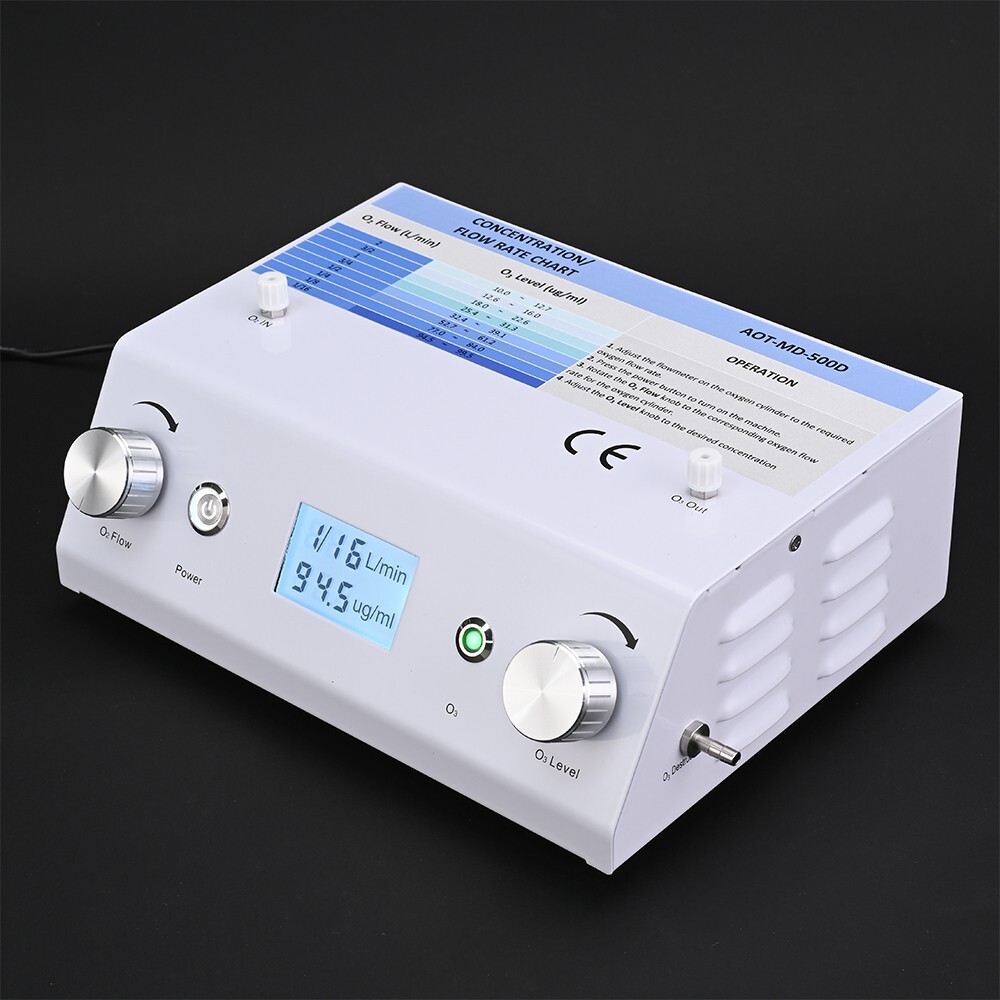 LCD show ozone concertration medical ozone machine ozone therapy generator