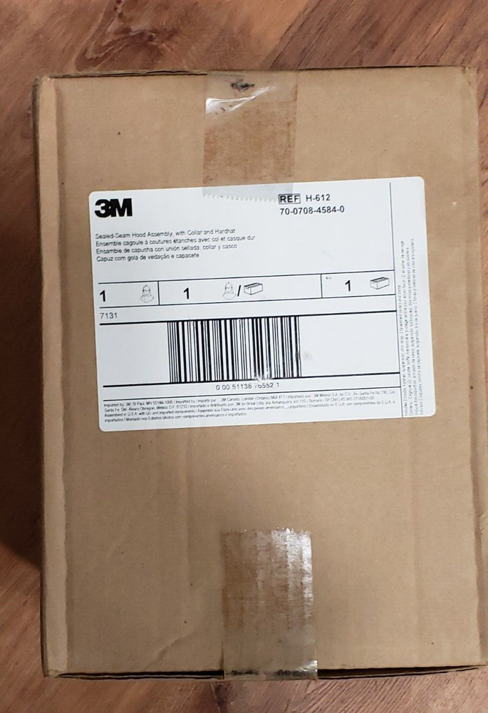 3M H-612 White Standard Headpiece Assembly