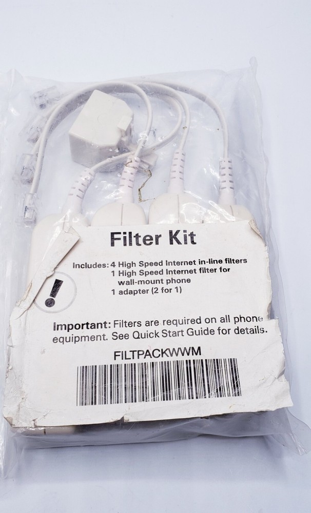 High Speed DSL Internet In-line Filter Kit