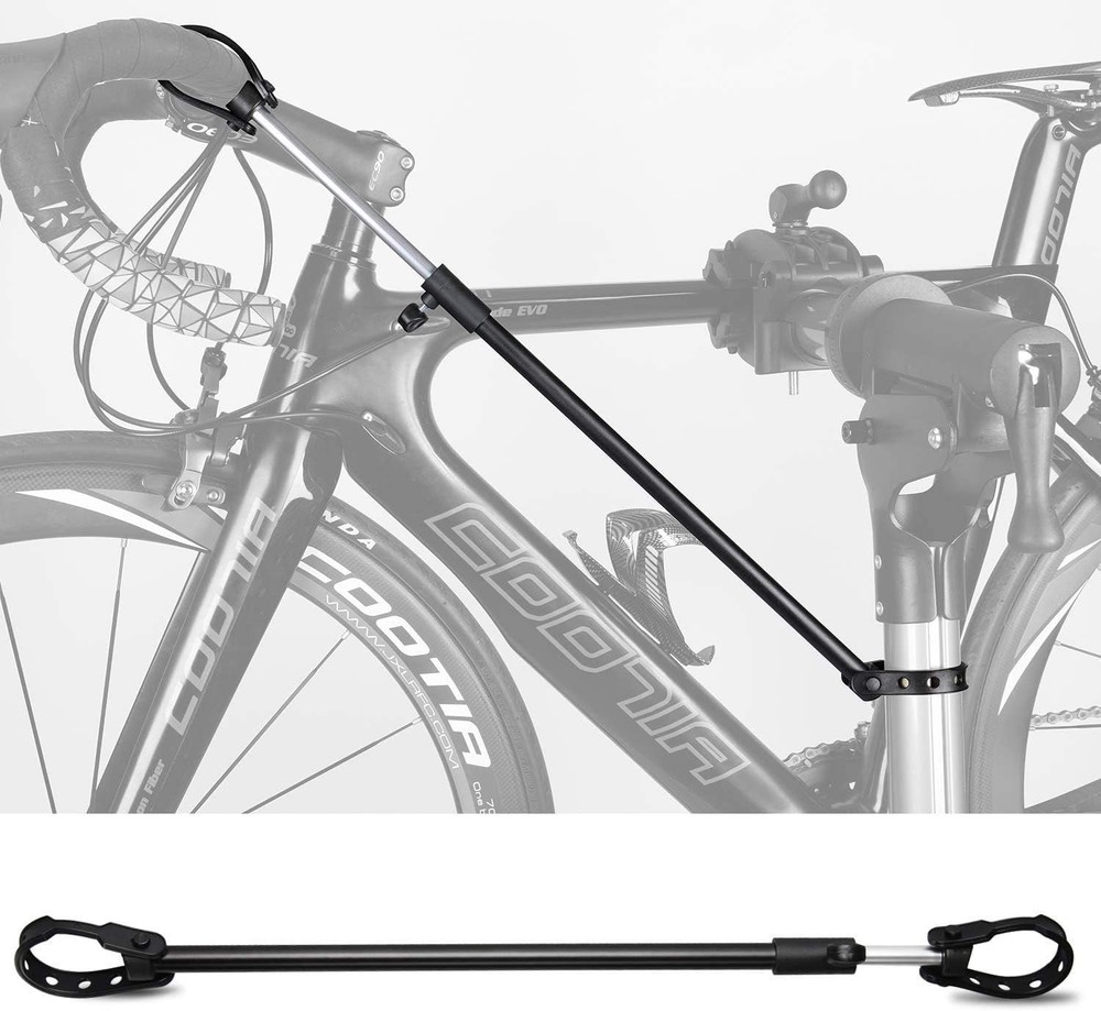 Adjustable Bicycle Repair Stand - Durable Alloy, 60lb Load, Steady Triangle Base