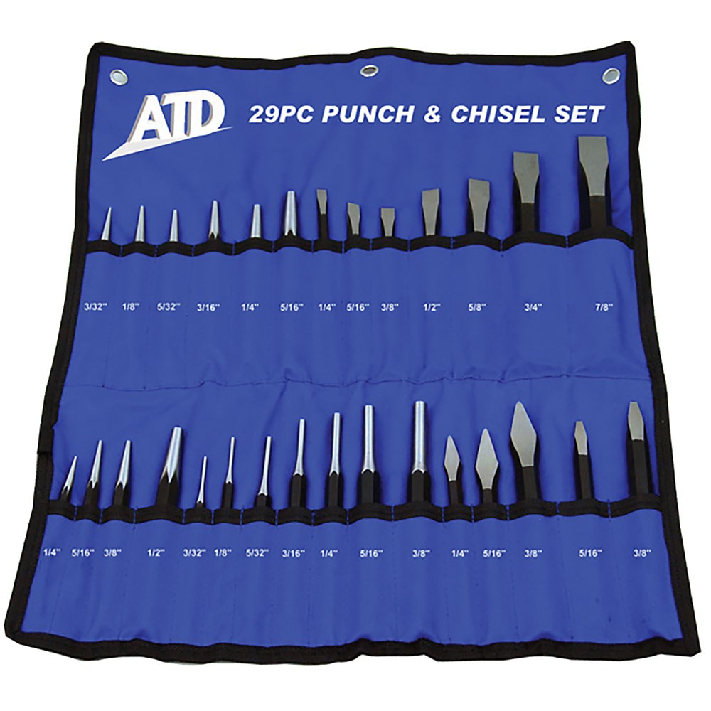 29Pc Punch & Chisel Set ATD-729