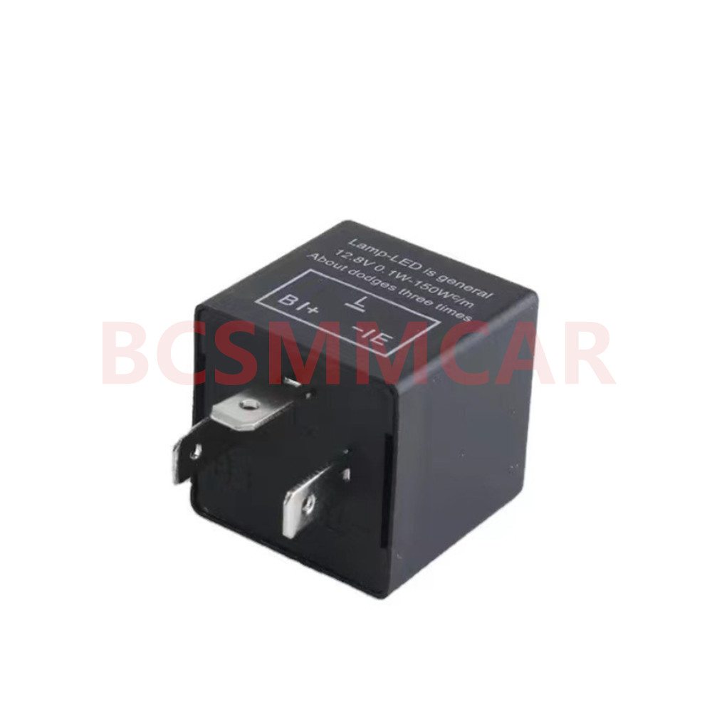 3-Pin Flasher Relay LED For Car Turn Signal Light Bulbs Hyper Flash Adjustable