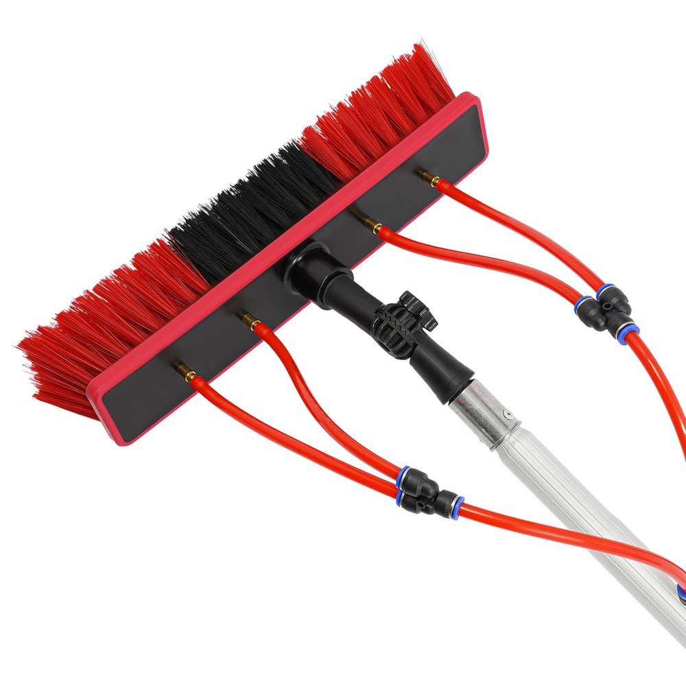 Solar Panel Cleaning Brush Outdoor Window Adjustable Pole Cleaning Kit Modern