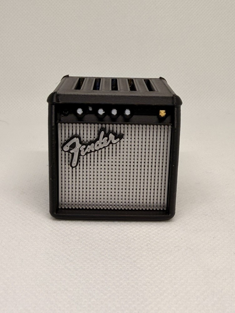 Mini Guitar Amp Pick Holder Fender (x2)