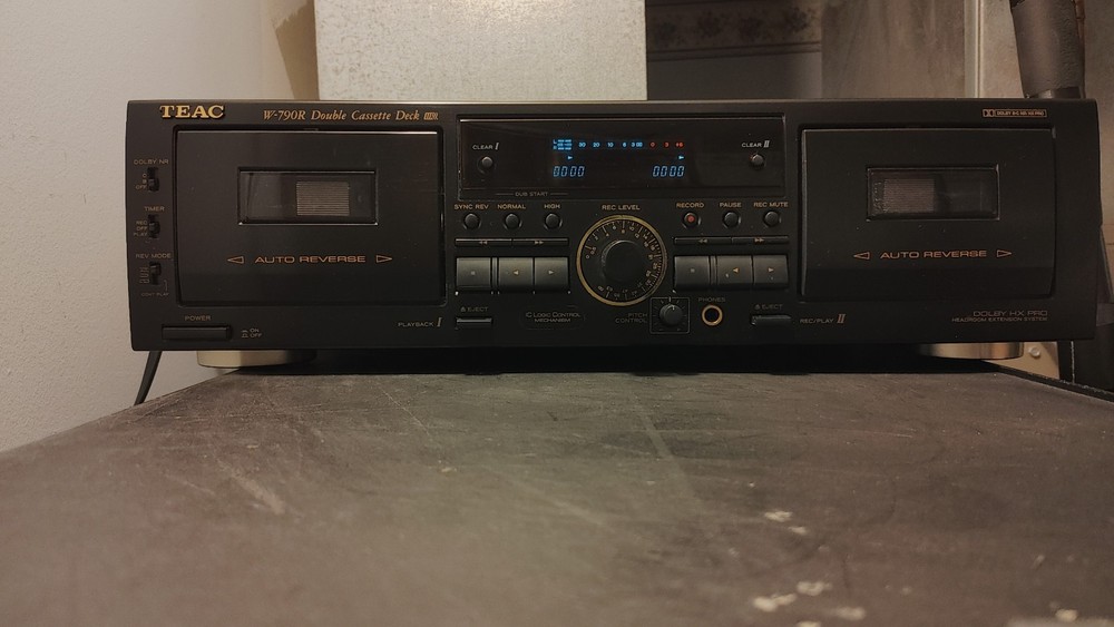 Teac W-790R Stereo Cassette Deck. -HEAR IT-