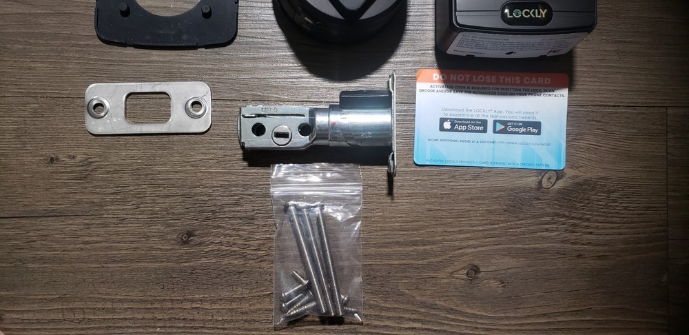 LOCKLY Vision Smart Lock Video Doorbell - READ DESCRIPTION! -