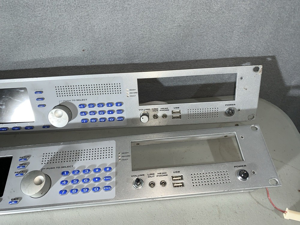 2 Eventide VR615 Server Face Plates Controls