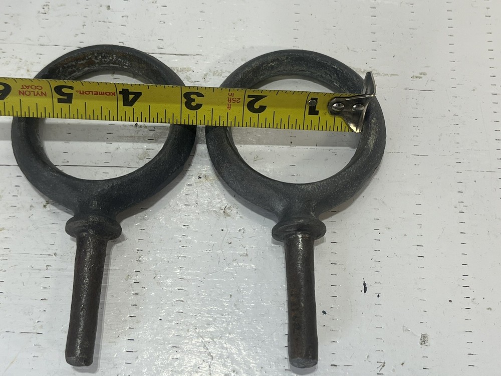 Pair Of Galvanized Oar Locks