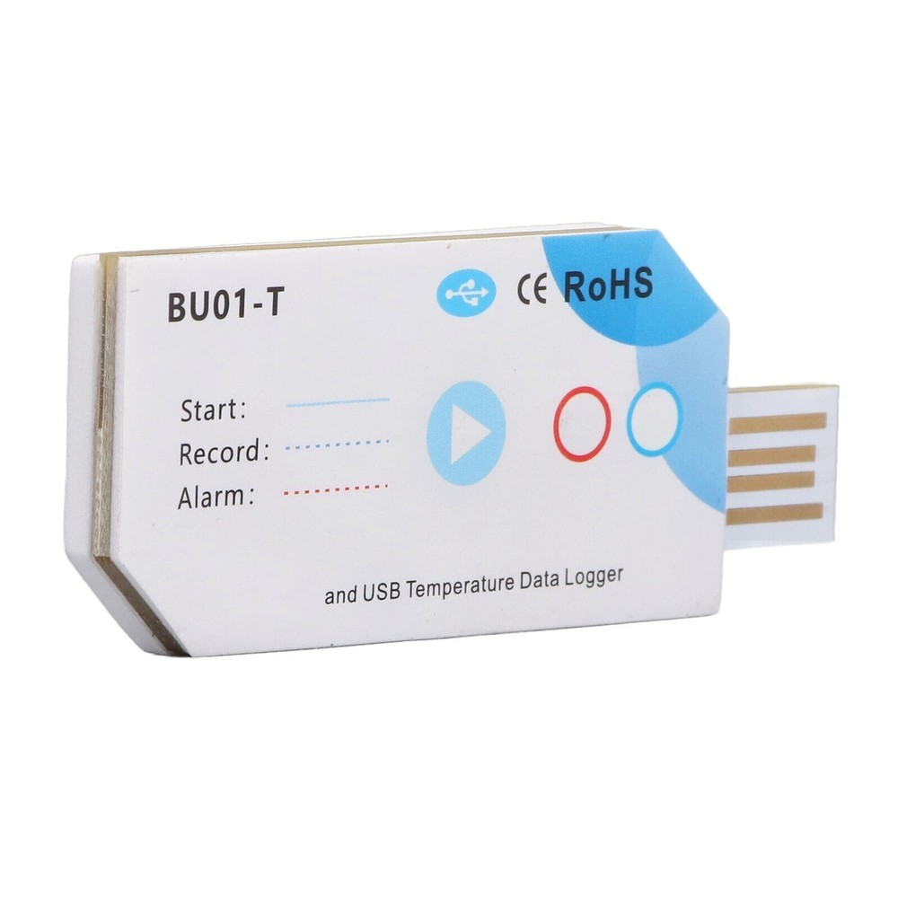 USB Temperature Humidity Data Logger BT 32000 Points Cover 120days PDF Report