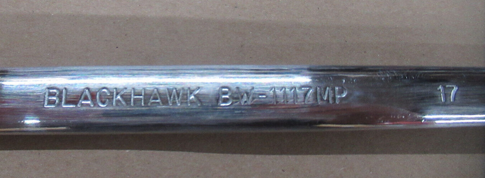BLACKHAWK BW-1117MP 17MM LONG PATTERN WRENCH
