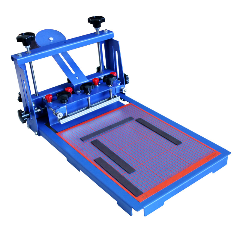 1 Color Fine Tuning Screen Printer DIY with Adjustable Precision Press Head NEW