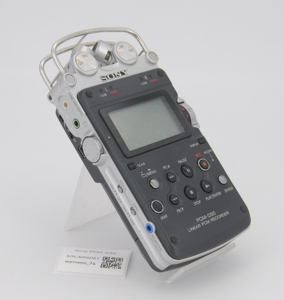 Near Mint -- Sony PCM-D50 Digital Recorder