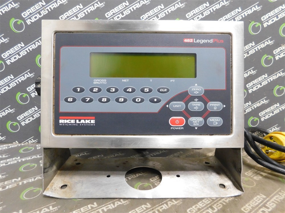 USED Rice Lake 482Plus-2A Digital Scale Indicator with 4 Load Cells