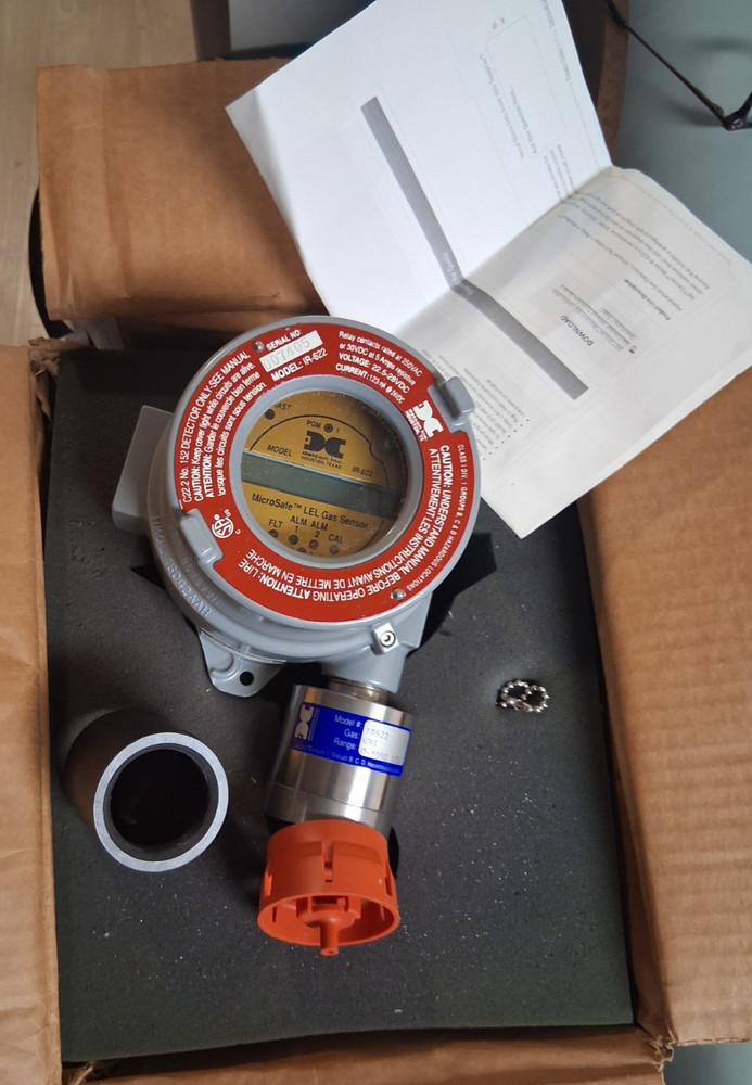 Detcon MicroSafe LEL Gas Sensor IR-622