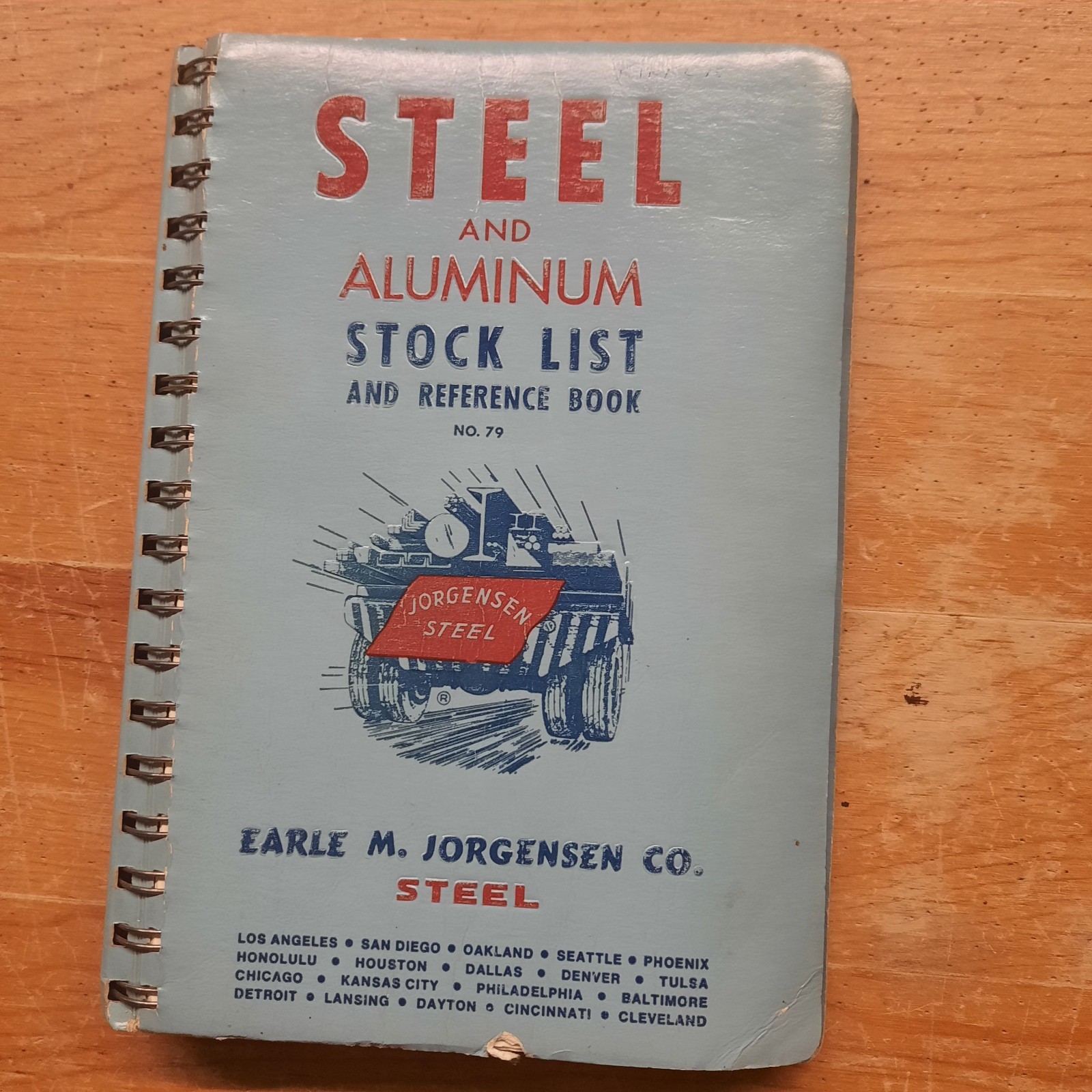 Jorgensen Steel Aluminum Reference book - Central Steel & Wire Company Lot of 2