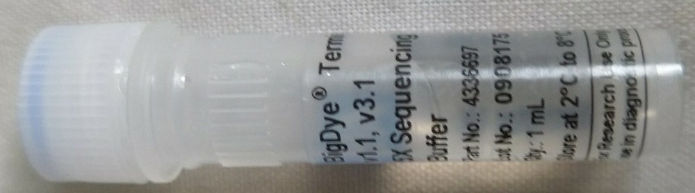 BigDye 4336697 Terminator v1.1 & v3.1 5X Sequencing Buffer Unit Size:1 mL