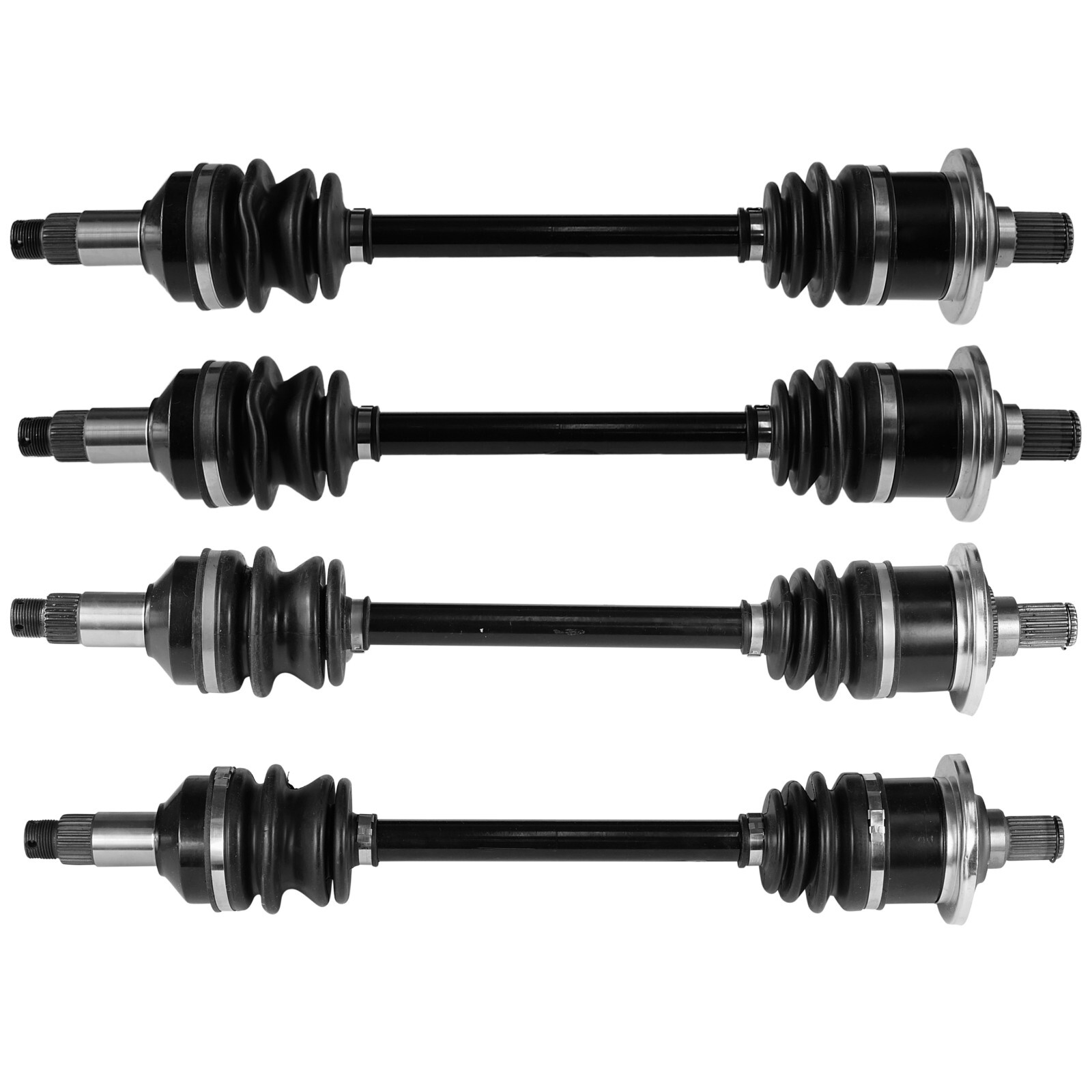 Front Rear Left Right Complete Axles for Arctic Cat 650 4X4 H1 2006-2011