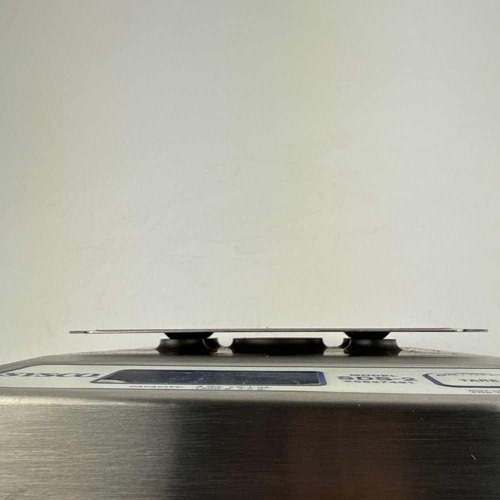 SYSCO Stainless Scale SDS-2 Model 5637491 3 lb Scale WORKING