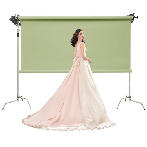4 Roller Electric Photography Background Mechanism Wall Ceiling Mount w/Remote