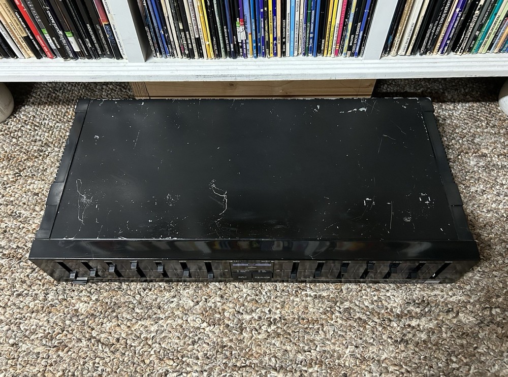 Sansui SE-300 7-Band Stereo Graphic Equalizer TESTED ✅