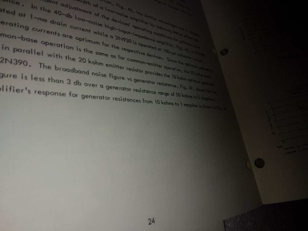 Texas Instruments FET Theory Study + Part Spec Performance Data 50+ Pages 1963
