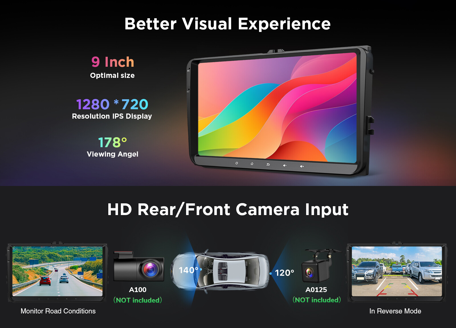 Android 13 Car Stereo Radio GPS Nav Apple CarPlay For VW Volkswagen Jetta Passat