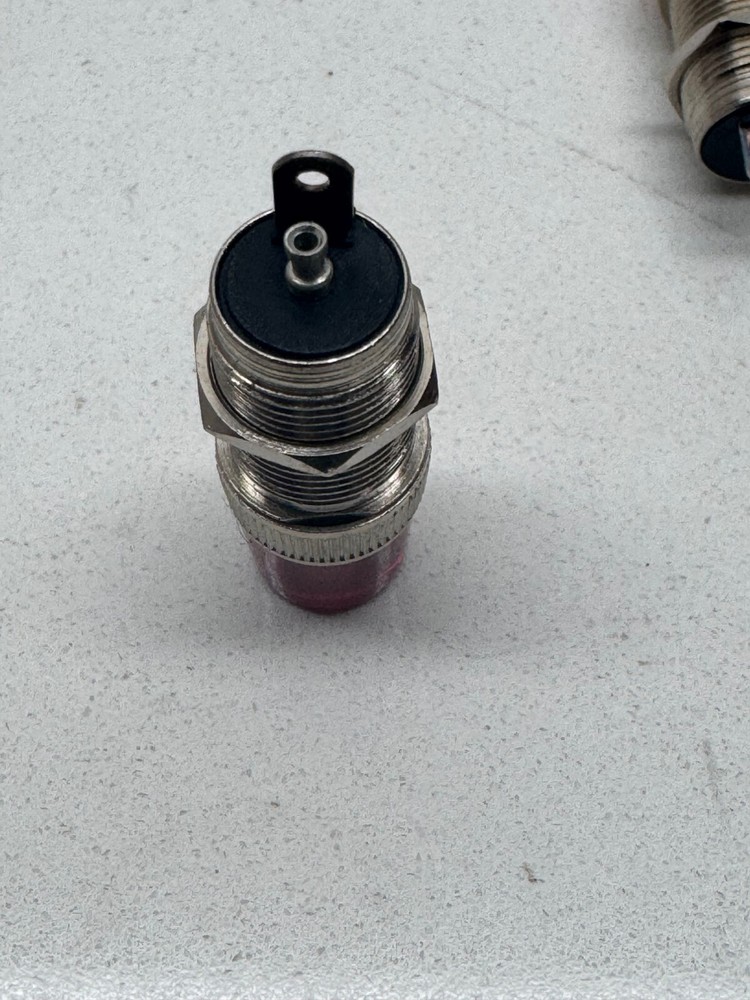 LOT OF 10 RED DIALIGHT 856SRM PANEL INDICATOR LIGHTS