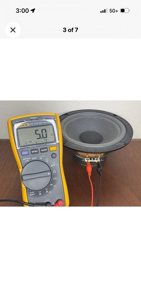 Original AR 8BX 6" woofer - refoamed