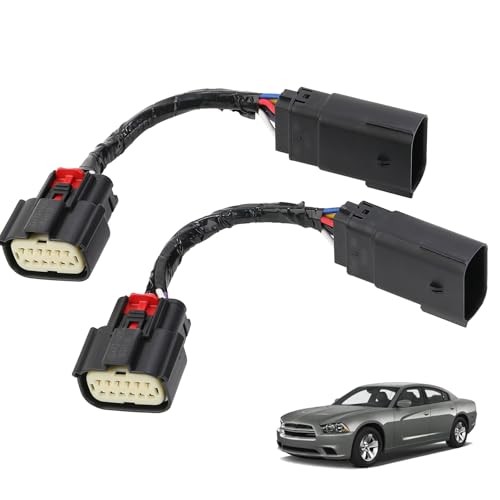 Projector Headlights AlphaRex Conversion Wiring Harness Compatible with Dodge