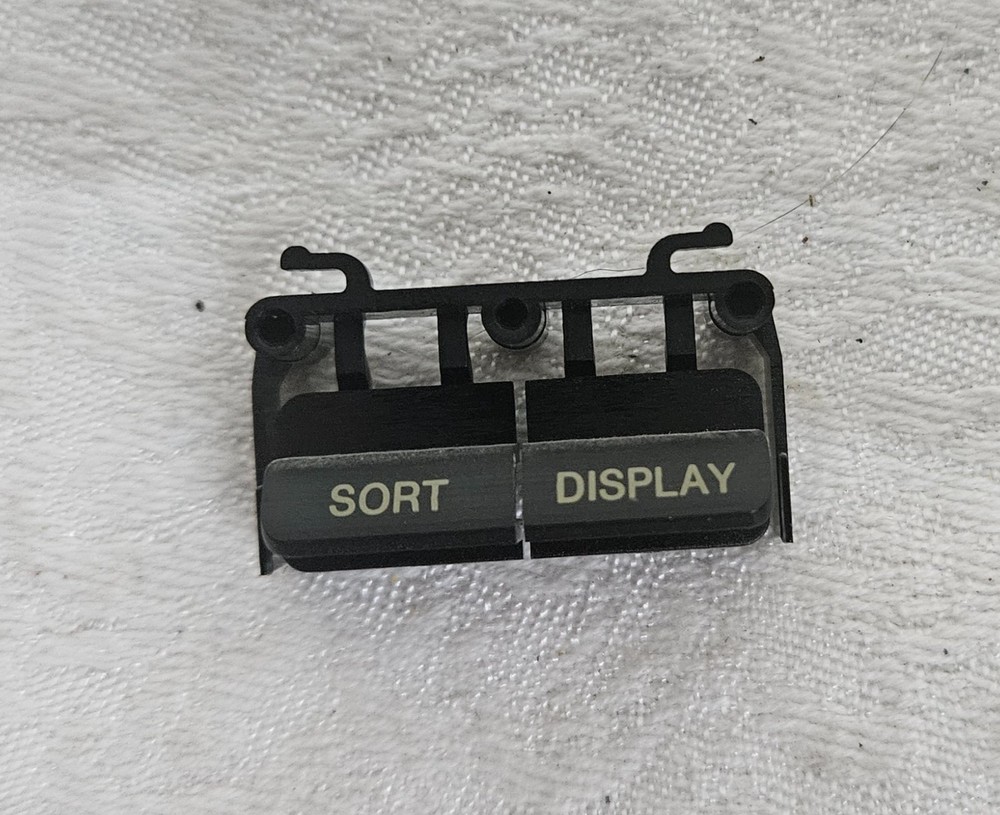 TECHNICS SL-MC700 CD Player SORT & DISPLAY Button Assembly