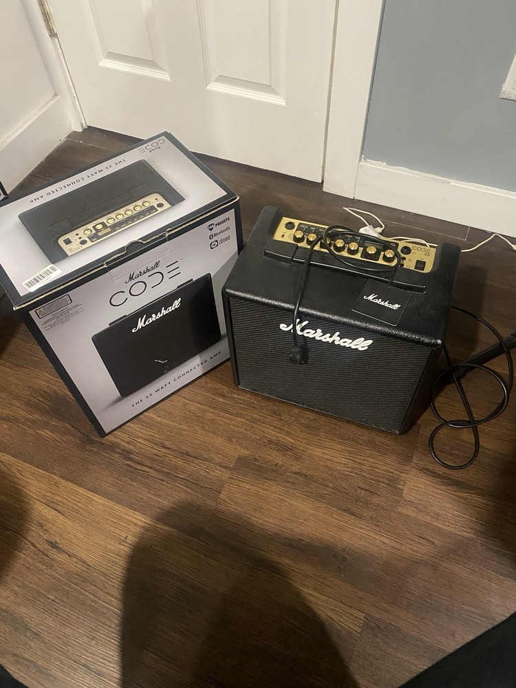 Marshall Code25 25W Combo Modeling Guitar Amplifier Bluetooth Electric Guitar