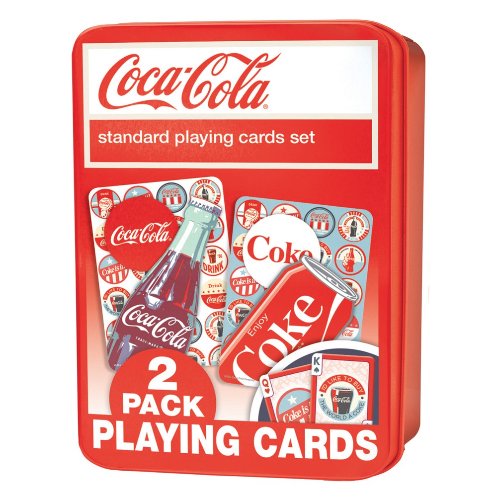 MasterPieces - Coca-Cola Playing Cards 2-Pack