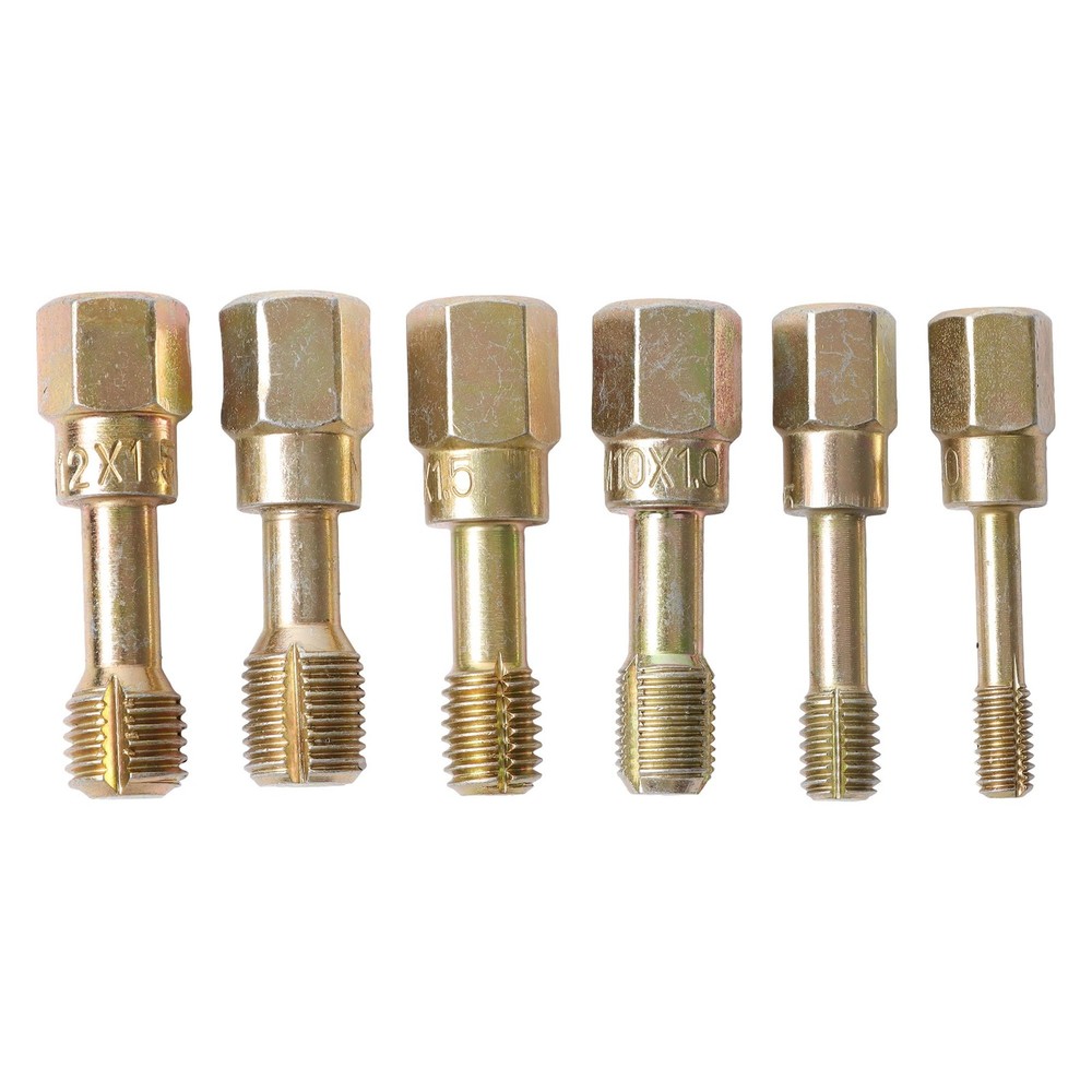 49PCS Thread Chaser Tools Set UNC UNF Metric Thread Restorer Tool Rethreading