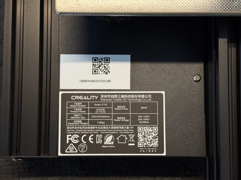 Creality Ender 3 V2 3D Printer